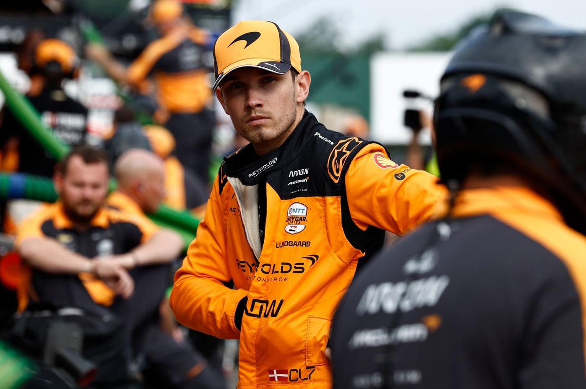 Christian Lundgaard admite que "un error mío" le costó la victoria en la IndyCar de Mid-Ohio