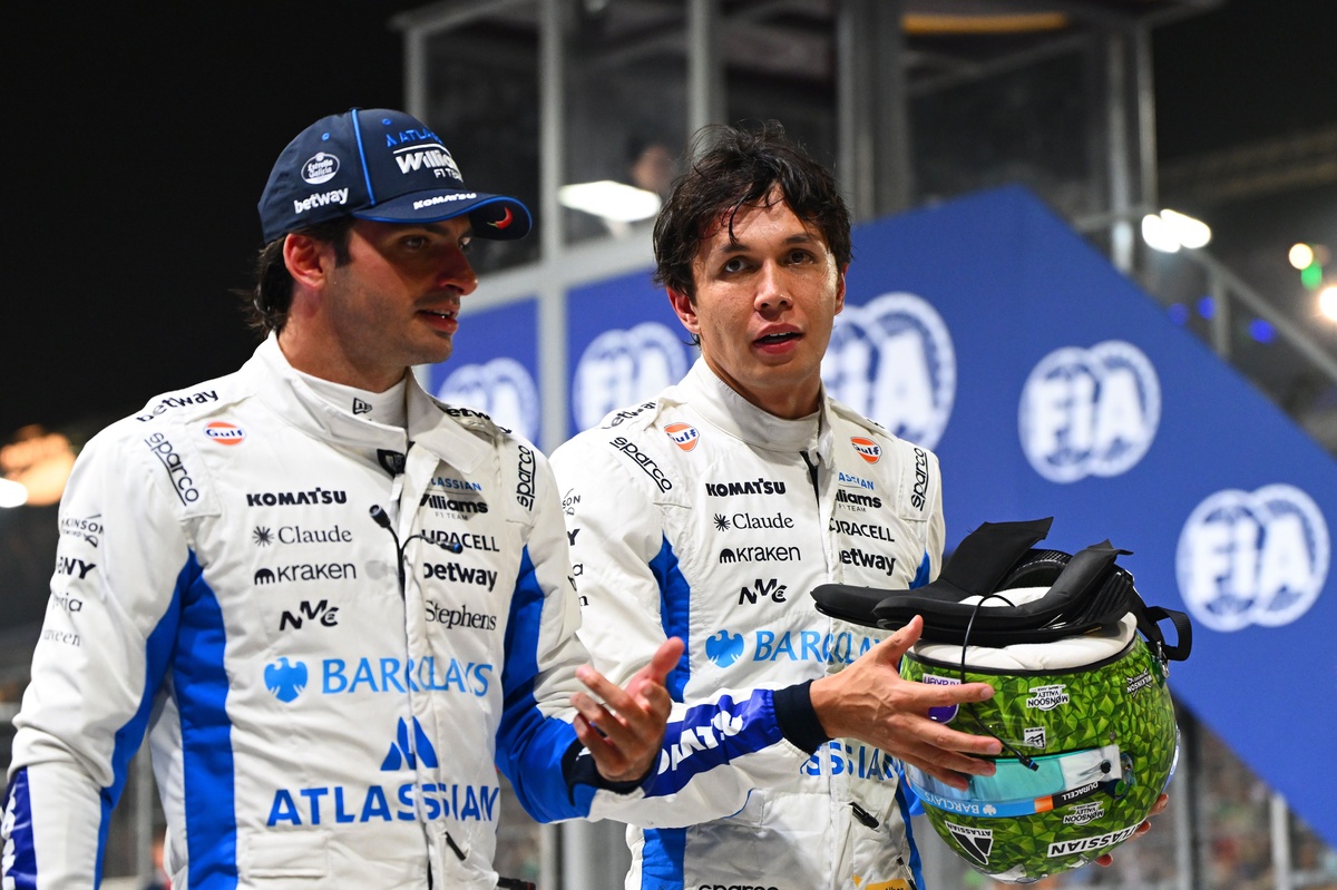 Williams Cooling Vests elogiado por Alex Albon