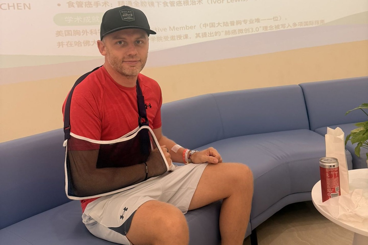 Ollie Millroy sort de l'hôpital après un crash au China GT