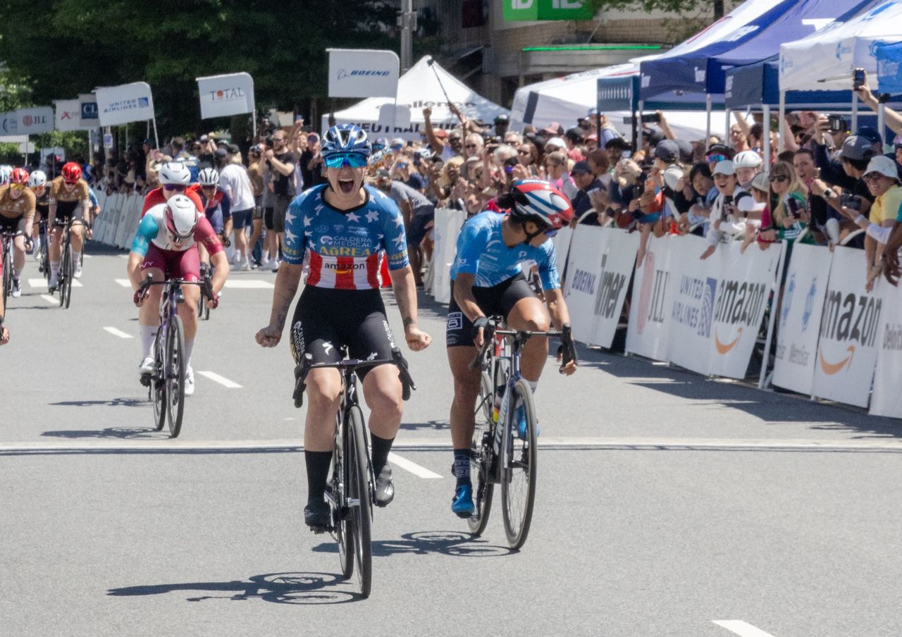 Brody McDonald y Marlies Mejías ganan títulos de ómnium en el Armed Forces Cycling Classic