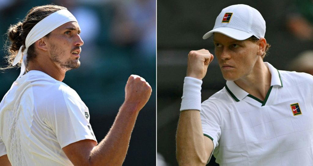 Sinner Affronte Zverev en Finale de Wimbledon