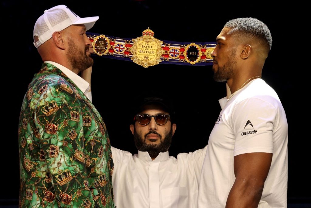 Fury expressa confiança antes da luta de Joshua