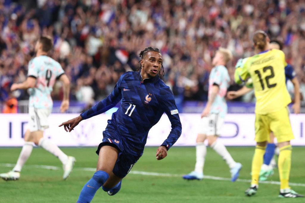 Olise guía a Francia a la victoria sobre Bélgica en la Liga de Naciones