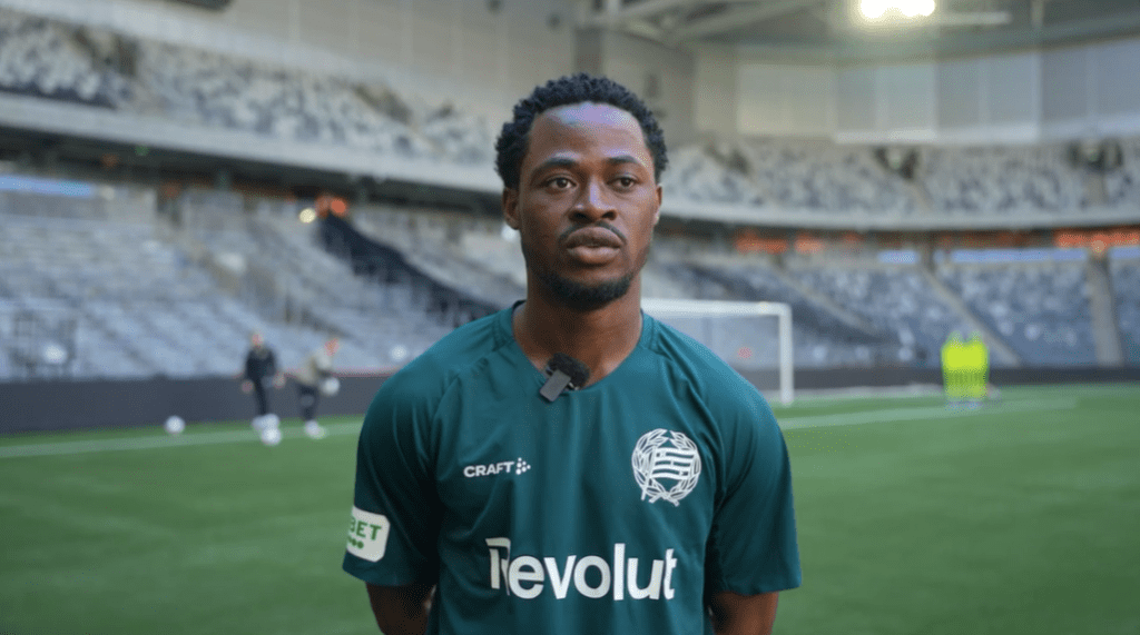 Frank Adjei Junior Elogia a Hammarby como un Club de Primera