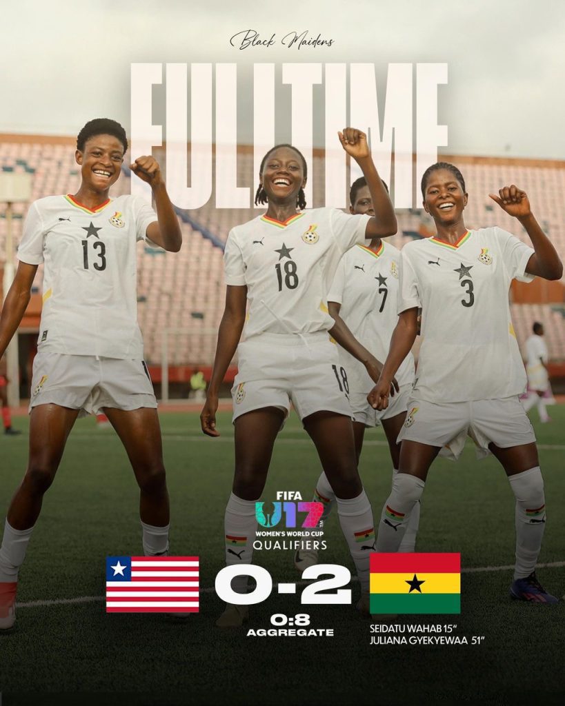 Black Maidens vencen a Liberia y llegan a la ronda final de las eliminatorias del U-17