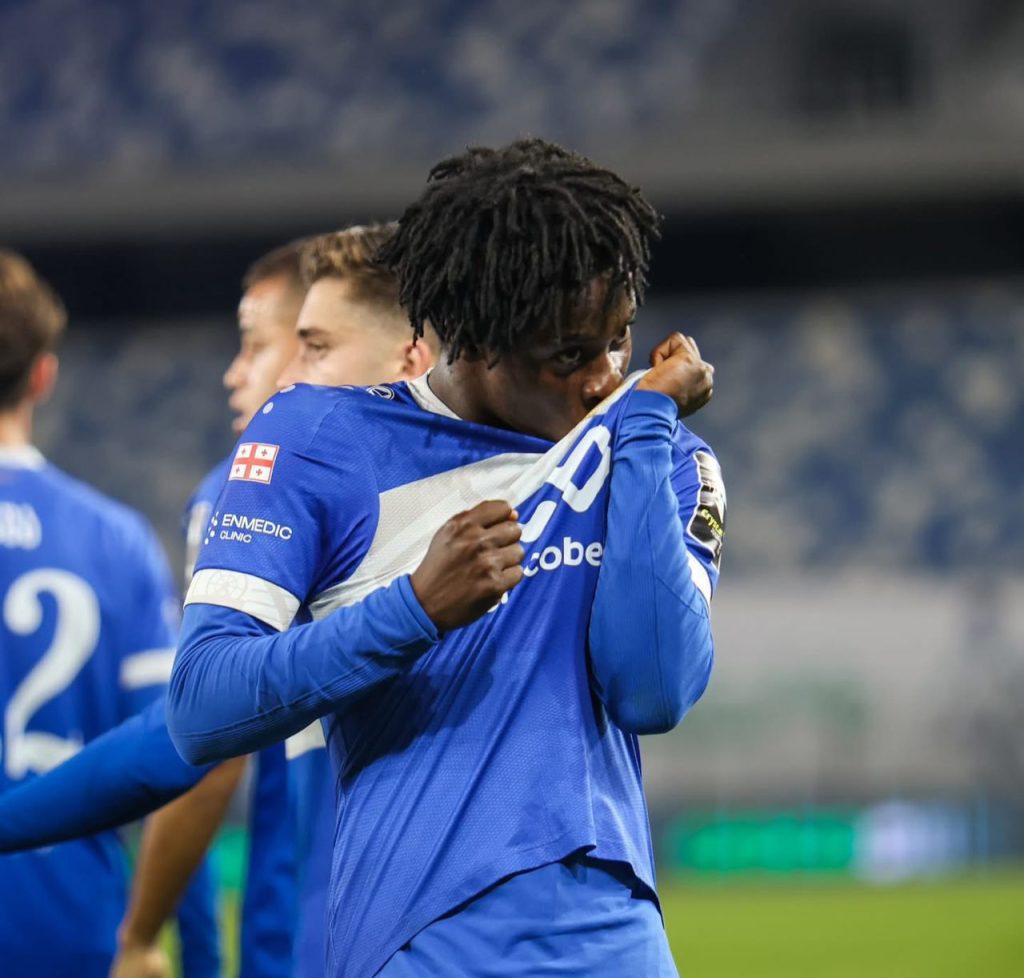 Nana Kofi Donkor guía a Dinamo Tbilisi a la victoria sobre Spaeri