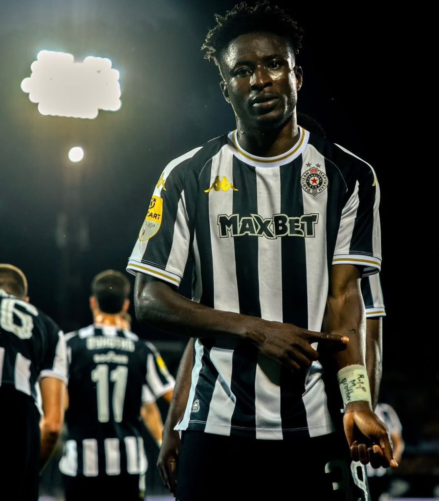 Zubairu Ibrahim destaca con un doblete en el Partizan Belgrado