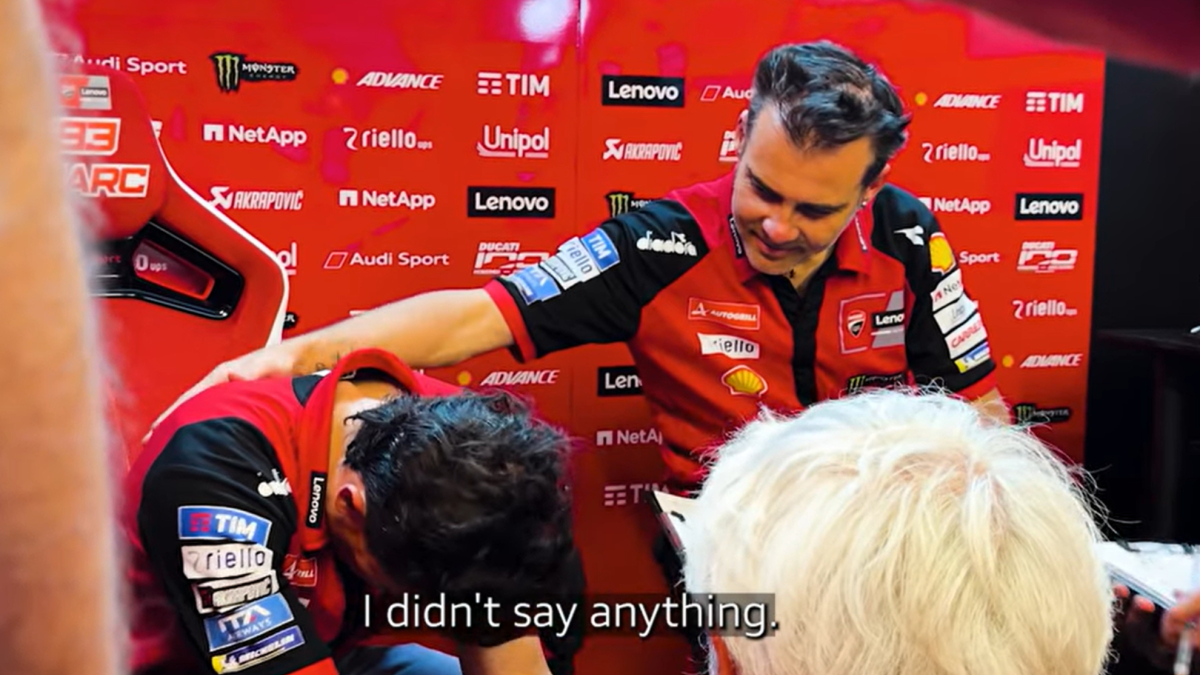 Márquez lesionado tras el incidente: "No os dije nada, piloto con brazo y medio"