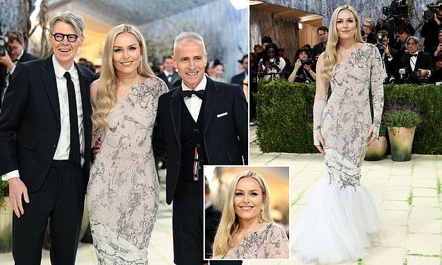 Lindsey Vonn deslumbra en el Met Gala tras accidente olímpico