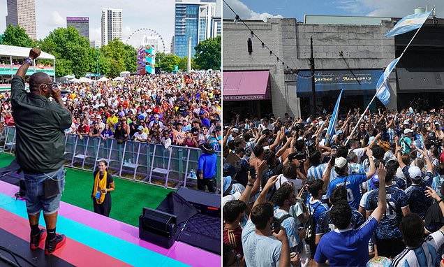 Fanes de la Copa Mundial pueden llevar armas a fanzone de Atlanta