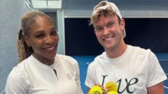 El Compañero de Entrenamiento de Serena Williams Mantuvo el Secreto de su Regreso