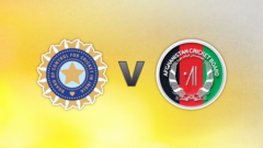 India vs Afganistán - Detalles del Primer ODI