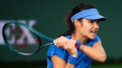 Emma Raducanu pierde en su regreso al circuito WTA