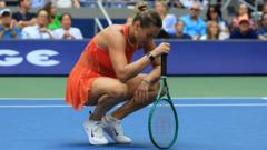 Sabalenka luta com emoções após derrota final do US Open