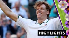 Sinner retains Wimbledon title after victory over Zverev
