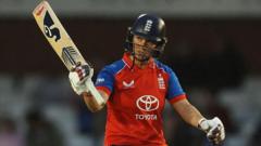 Capsey y Bell brillan en la victoria de Inglaterra en el T20
