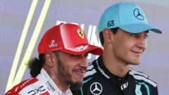 Hamilton y Ferrari son una gran amenaza para el título, dice Russell