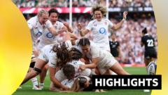 L'Angleterre s'assure une victoire contre la Nouvelle-Zélande avec un essai de dernière minute