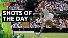 Mejores jugadas del día uno de Wimbledon