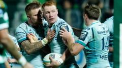 Frawley's debut try secures bonus-point victory for Connacht
