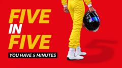 Formula 1 Quiz: Five in Five Challenge