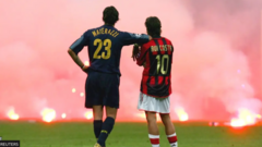 AC Milan vs Inter: a imagem icônica de uma rivalidade