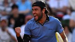 Matteo Berrettini Entre los Tres Italianos en Cuartos de Final