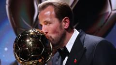 Kane ends England's 25-year Ballon d'Or wait