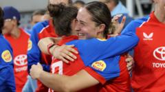 Capsey y Knight lideran a Inglaterra hacia la victoria en la serie