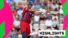 Super Giants resistem ao colapso para derrotar Brave