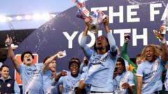 Man City vence a Man Utd 2-1 y gana la FA Youth Cup