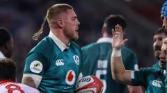 Ireland edges past Japan for Nations Championship bonus-point victory