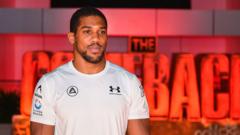 Joshua Lutte avec la Perte Avant son Combat