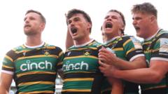 Northampton supera a Leicester y llega a la final de la Prem