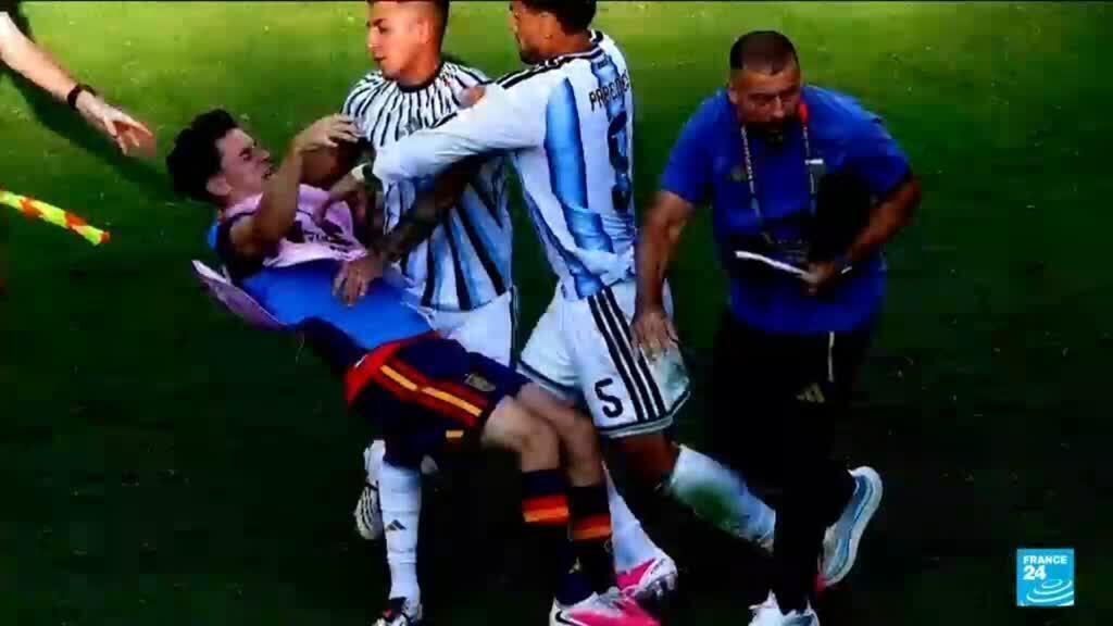 FIFA sanctions Argentina over World Cup final brawl