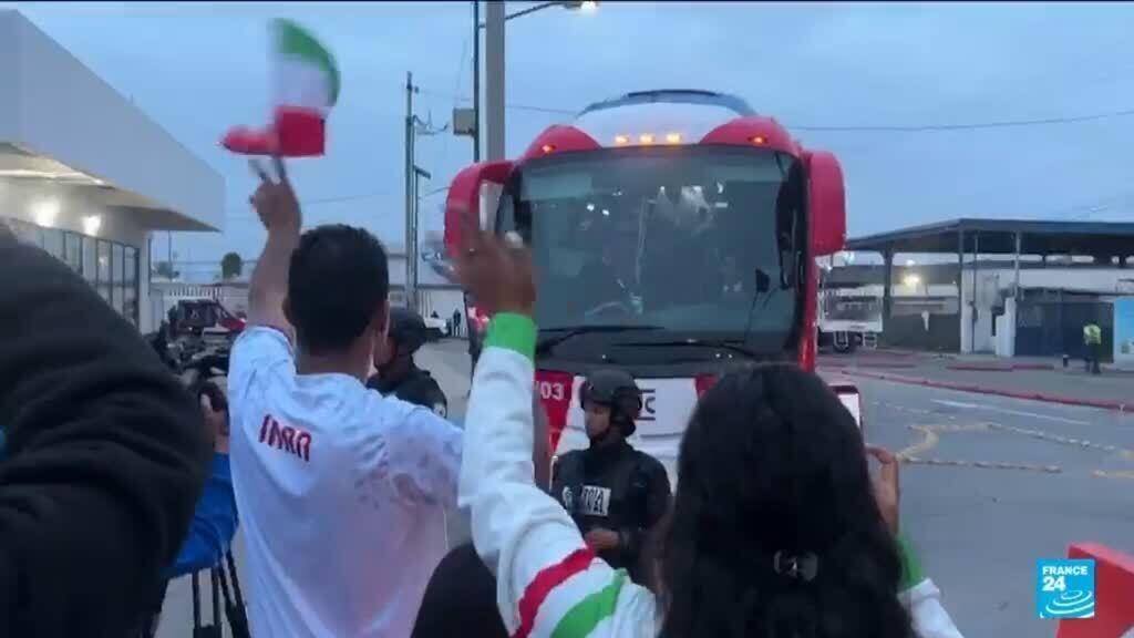 El equipo de Irán del Mundial llega a México en medio de una disputa de visados con Estados Unidos