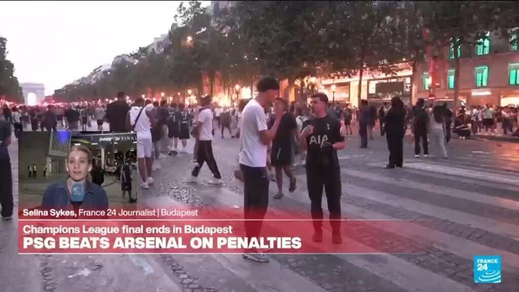 Los jugadores y aficionados del PSG 'continuaron creyendo' en la final de la Champions