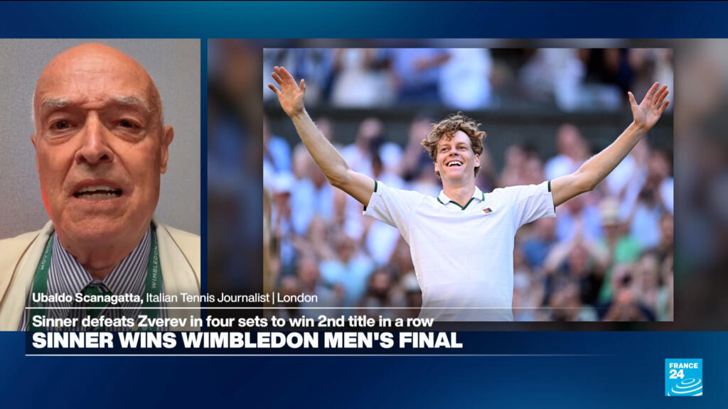 World No. 1 Jannik Sinner defends Wimbledon title