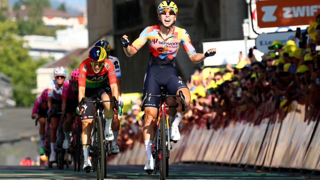 Wiebes Claims First Yellow Jersey at Tour de France Femmes