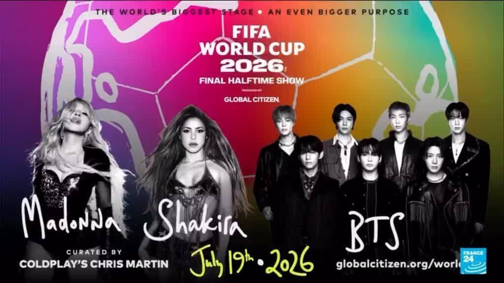 Primer show de medio tiempo en la final de la Copa Mundial