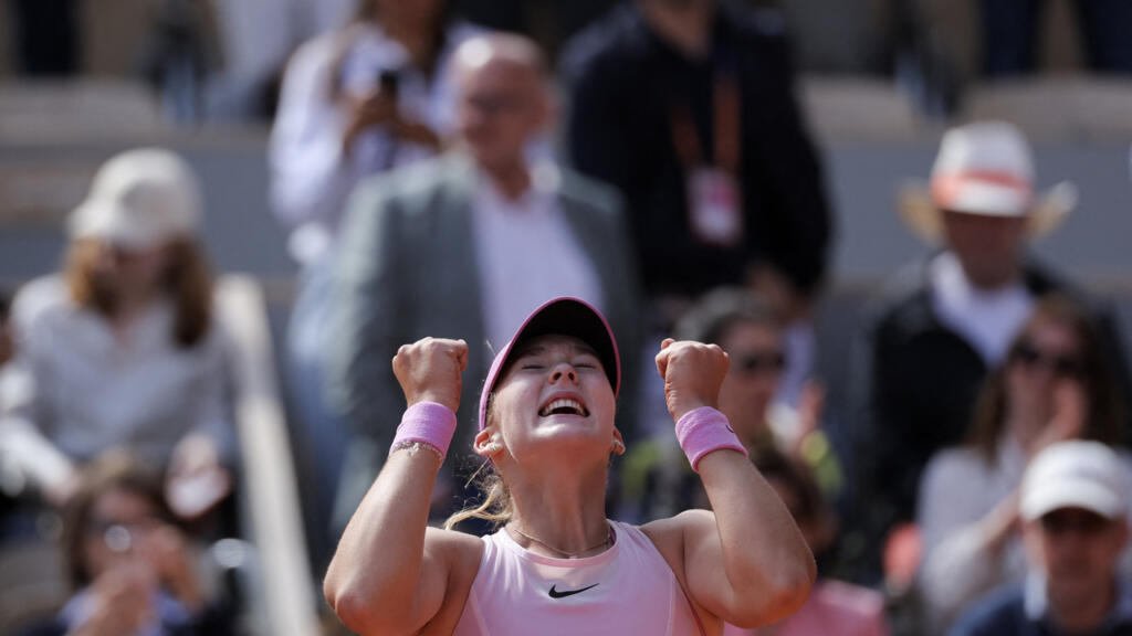 Andreeva derrota a Chwalinska y gana el título de Roland Garros