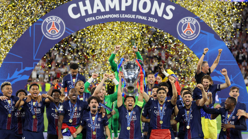El PSG gana títulos consecutivos de la Champions League en Budapest
