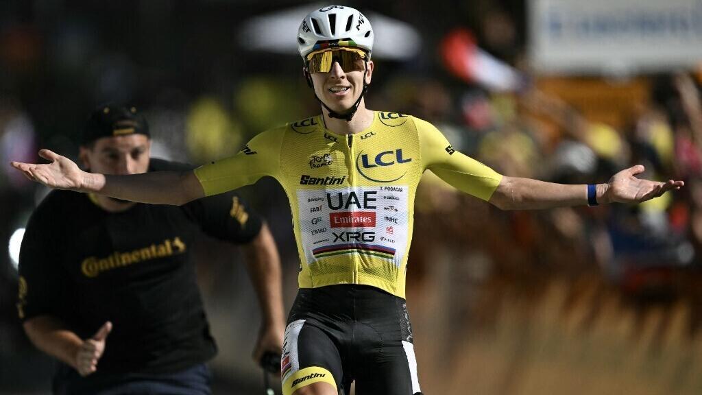 Tour de Francia: Tadej Pogacar Gana en Alpe d'Huez