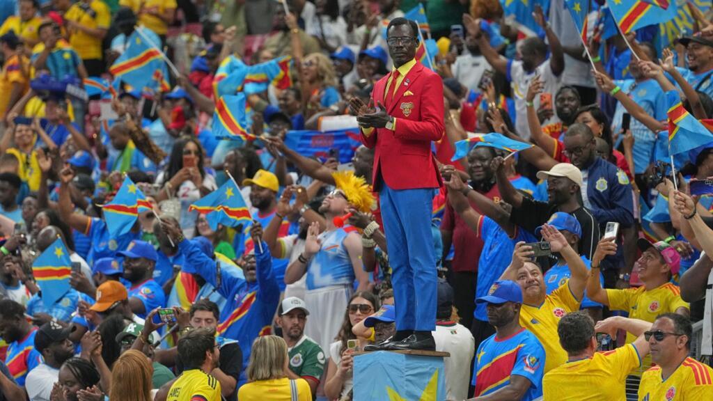 "Lumumba Vea" Supported the DRC from the Stands