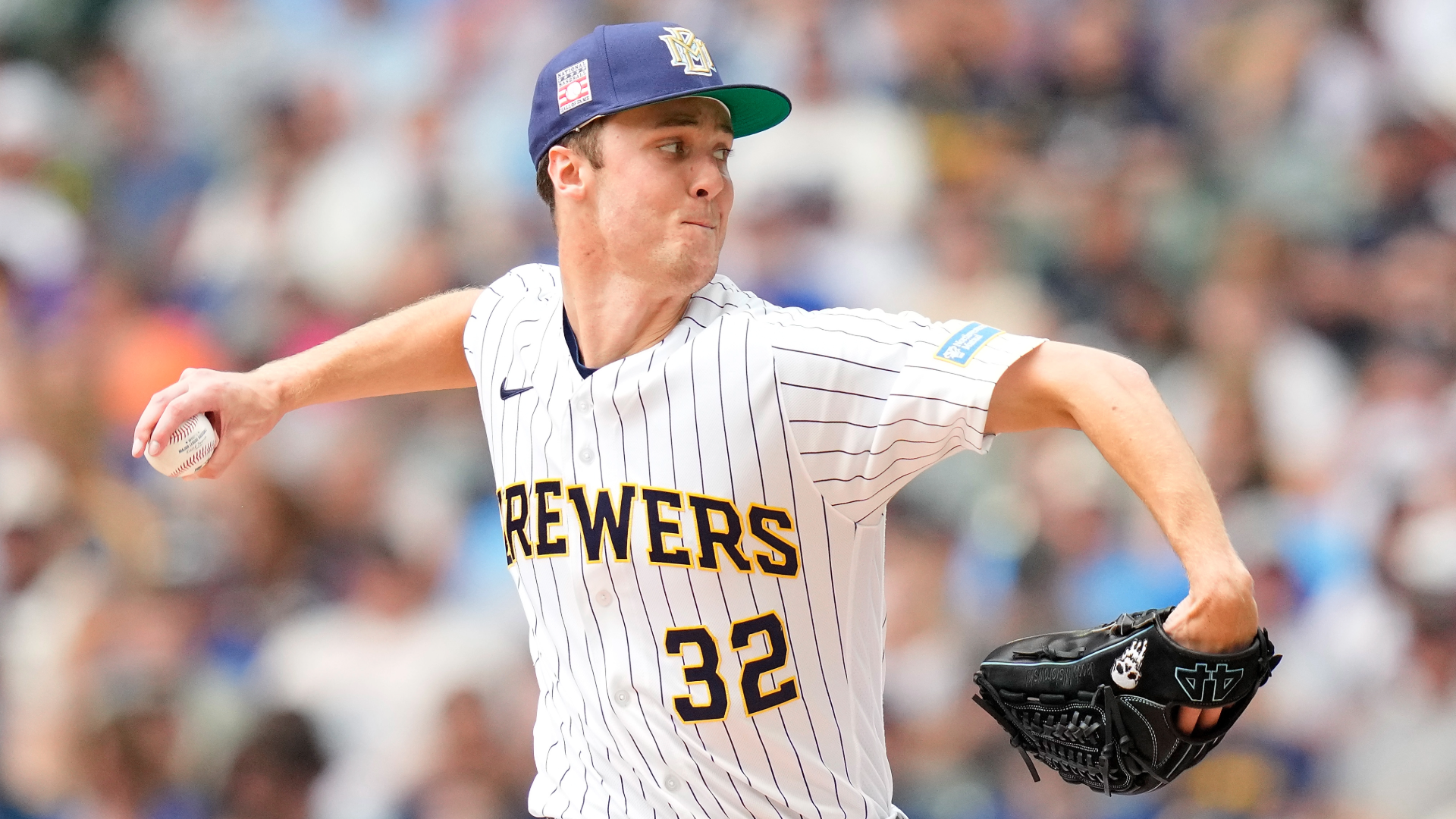 Jacob Misiorowski establece récord de strikeouts de los Brewers no visto desde 1920