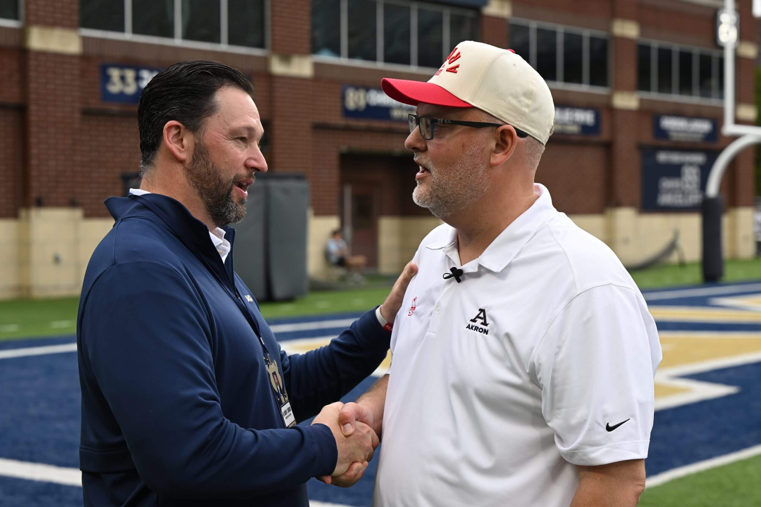 Akron Offensive Coordinator Marty Whims II's Big Day